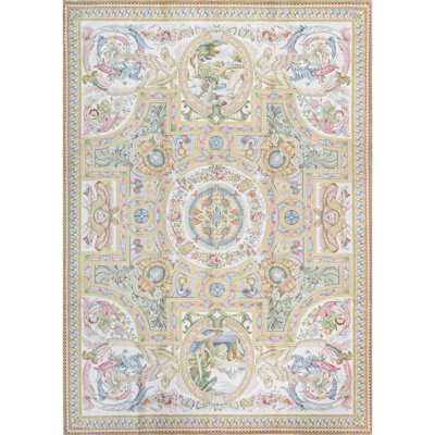 Wool Oriental Area Rug