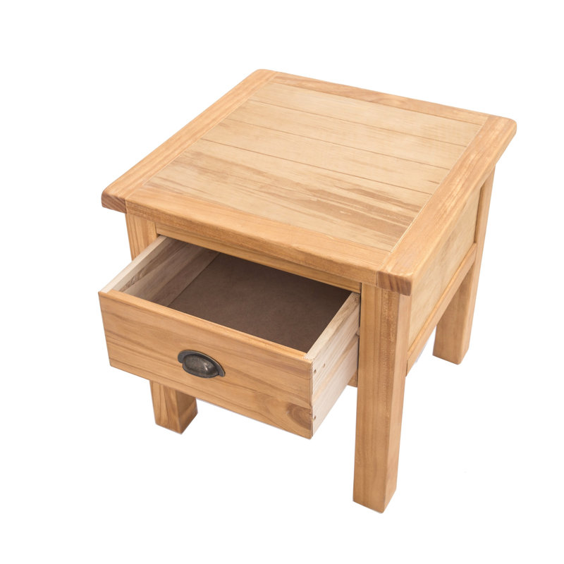 Sarkar 53 cm W Bedside Table