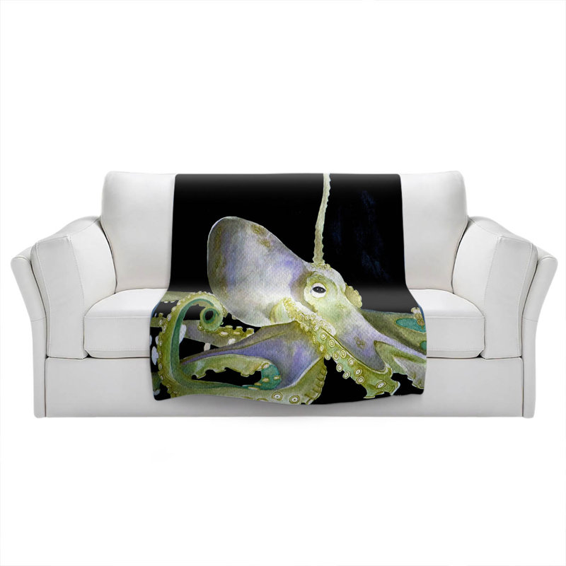  Couverture Deep Sea Life, 68 po x 80 po