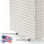 Ensemble en plastique H 21 po x l 14 po avec 24 crochets inclus