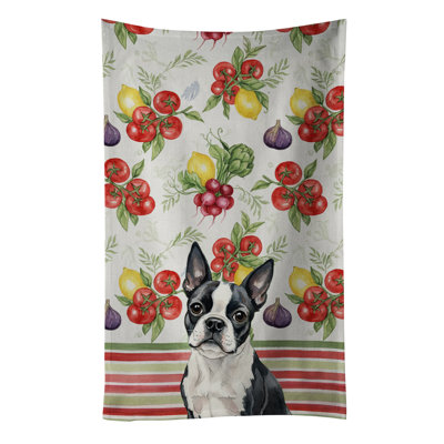 Serviette de cuisine Boston Terrier