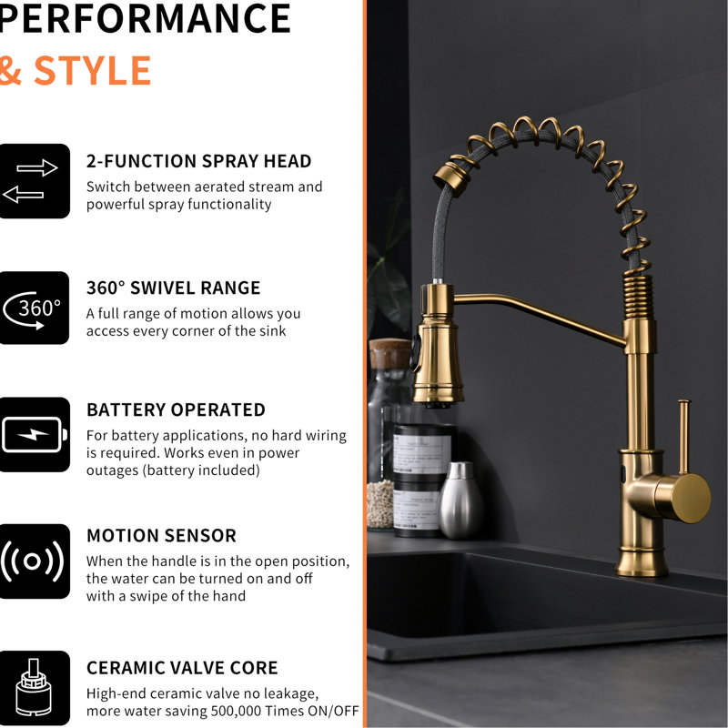 Robinet de cuisine Touchless