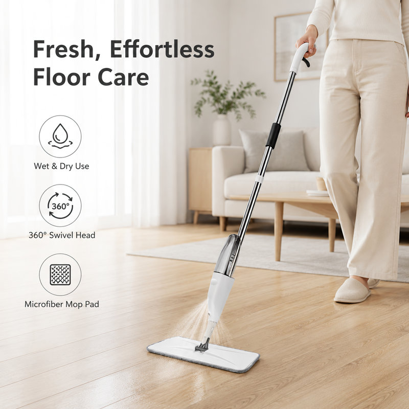 Wet/dry Spray Mop
