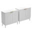 Buffet 31 "avec tablettes réglables (ensemble de 2)-1988575101
