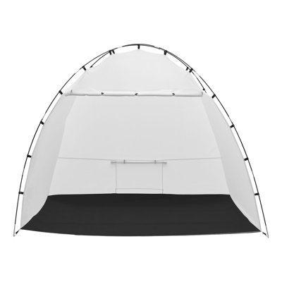Portable Paint Booth Tent, 91.7 x 67.7 x 74.8 inch Painting Tent Station, Spray Shelter with Built-in Floor & Mesh Screen, Large Space, Oxford Spray Painting Tents for Cupboard, Chairs, Tables