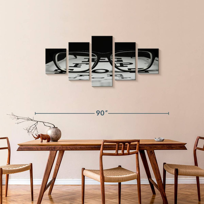 Eyeglass Vision, 34" H x 74" W