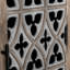 Armoire brune à quatre portes Brown