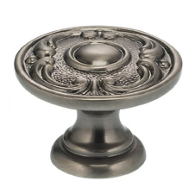 Oversized Ornate 1 13/16" Diameter Mushroom Knob