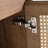 12" Bathroom Side Cabinet,Soft Close Doors,Float Mounting Design