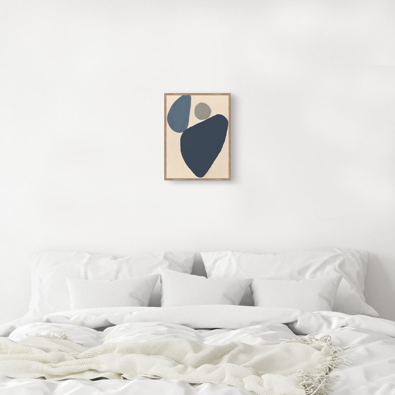 «All My Wishes II» par Bobby Berk - peinture sur toile à cadre flottant