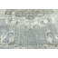 Tapis gris Pruneda unique en son genre de 50 à 60 ans de 9 pi 6 po x 12 pi 7 po