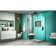Unidoor Plus 44" W x 34.375" D x 72" H Frameless Pivot Rectangle Shower Enclosure with Fixed Panel