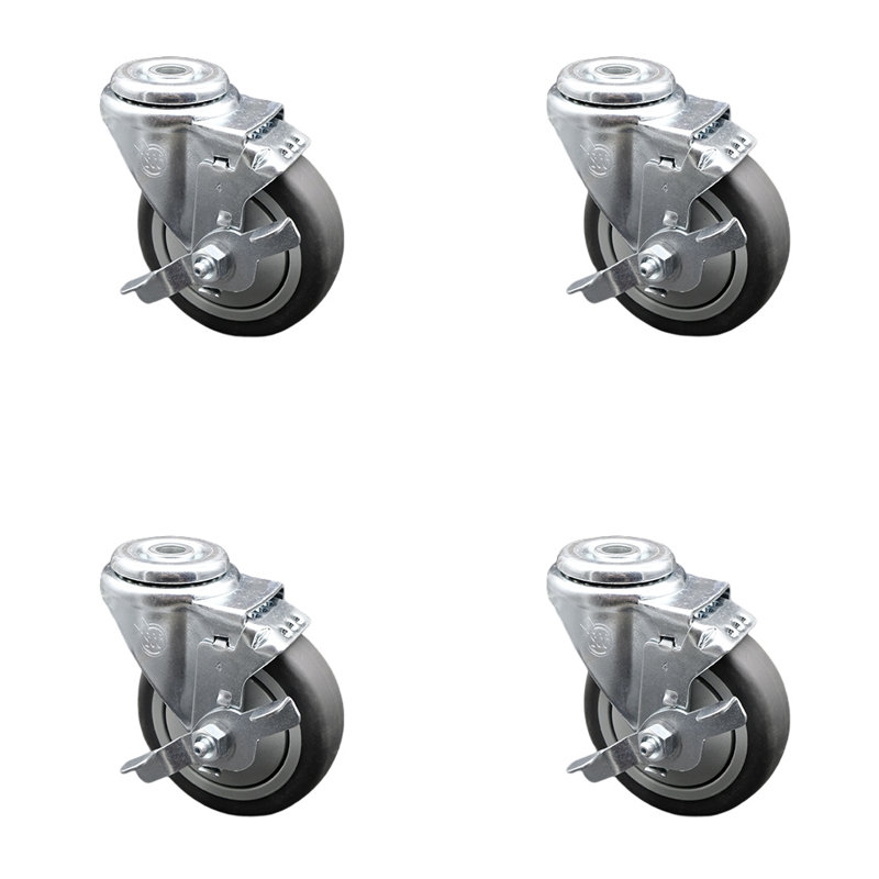 Thermoplastic Rubber Caster
