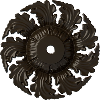 Médaillon de plafond Needham H 14,625 po x l 14,625 po x P 2,25 po