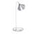  Lucas Modern Wireless Charging LED Desk Lamp Anodized Aluminum White