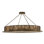 Rustic Lodge 6 - Light Semi Flush Mount