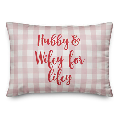 Plaid Throw Pillow