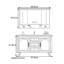 French cream style rock plate bathroom cabinet-1299733558