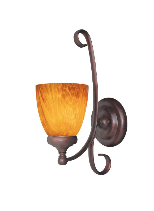 Kenshaw Armed Sconce, Bordeaux