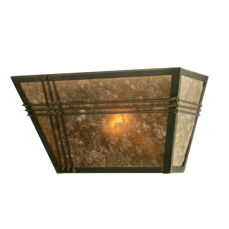 Craftsman 1 - Light Flush Mounted Sconce