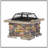 28" Burning Outdoor Fire Pit Table With Lid-114839074