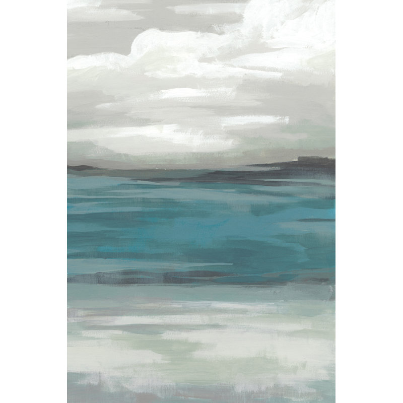 «Storm Front I», peinture sur toile, H 12 po x l 8 po