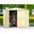 DuraMate 8 ft. W x 5.5 ft. D Plastic Storage Shed-12262286