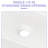 Ceramic 19"x15" Bathroom Sink - Elegant And Robust With Low Water Absorption Smooth Texture White Contemporary Style Easy Clean