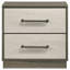 Table de chevet 2 tiroirs Edmondson