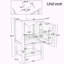 Meuble-lavabo simple 20 po avec plateau Shokraji-185137531