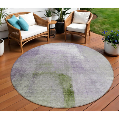 Tapis rond 8 po
