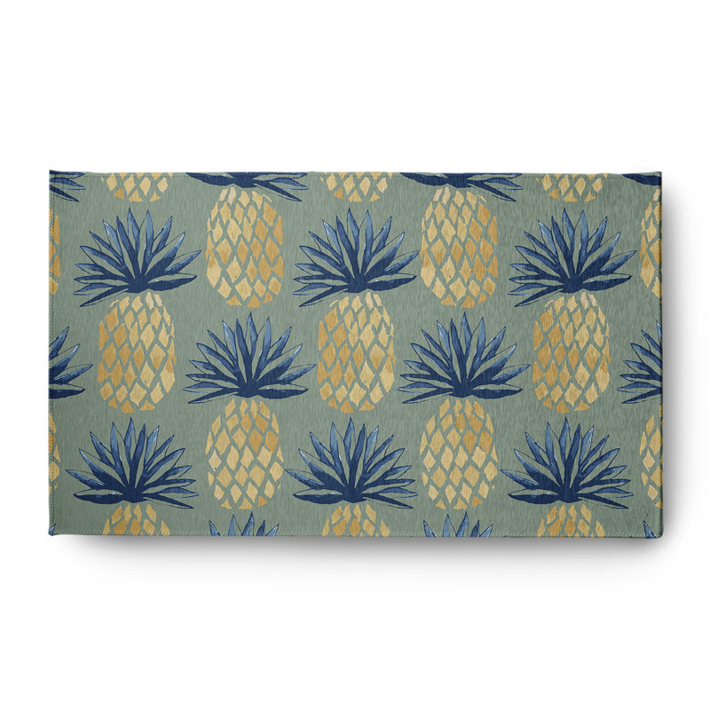 Folkert Chenille Floral Rug, Rectangle 3' x 5'