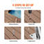 Barre de piscine en acier inoxydable 54 pouces avec plaque de base pour spa-108579772