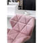 Tabourets de bar pivotants en velours Mauve Diamond-565101432