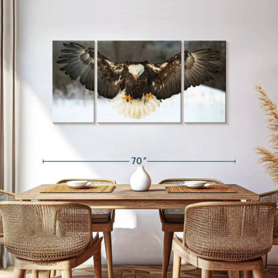 " Bald Eagle Landing " 3 - Pieces