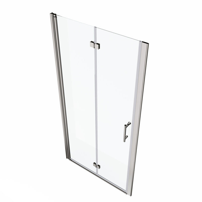 Porte de douche Universal, Nickel brossé