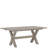 Rectangular Dining Table And 6 Ladder-back Chairs