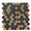 Eterna 1" x 1" Straight Edge Glass Mosaic Wall And Floor Tile-108486539