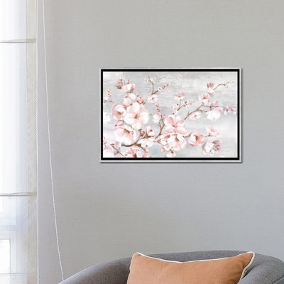 «Spring Cherry Blossoms I» par Eva Watts - reproduction d'art sur papier