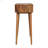 Solid Wood Mini Dressing Table, 4 Compartments, Nordic Legs