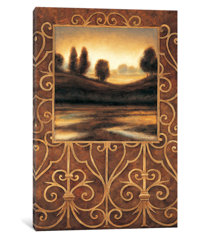 «Dawn II», reproduction d'art sur toile, H 60 po x l 40 po x P 1,5 po, Toile tendue, Pas de tapis