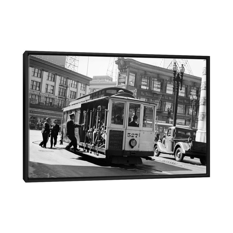 Reproduction de photo sur toile tendue, H 18 po x l 26 po x P 1,5 po, Toile encadrée noire, Pas de tapis