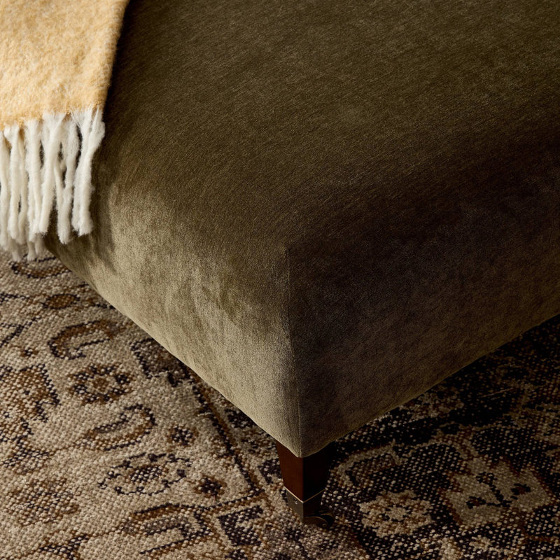 Kent Chaise Lounge, Malmo Olive Polyester Blend