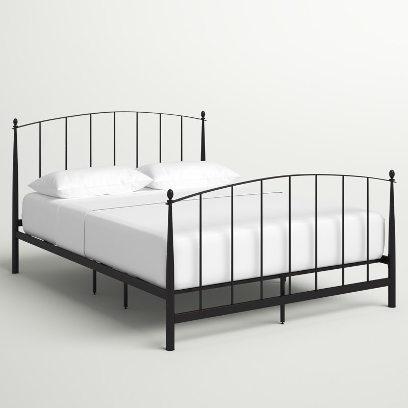 Alessia Metal Slat Bed, Queen