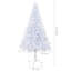 Artificial Christmas Tree Christmas Display Tree with LEDs and Ball Set-794166194