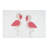 Pink Duo Flamingo 20" x 32"