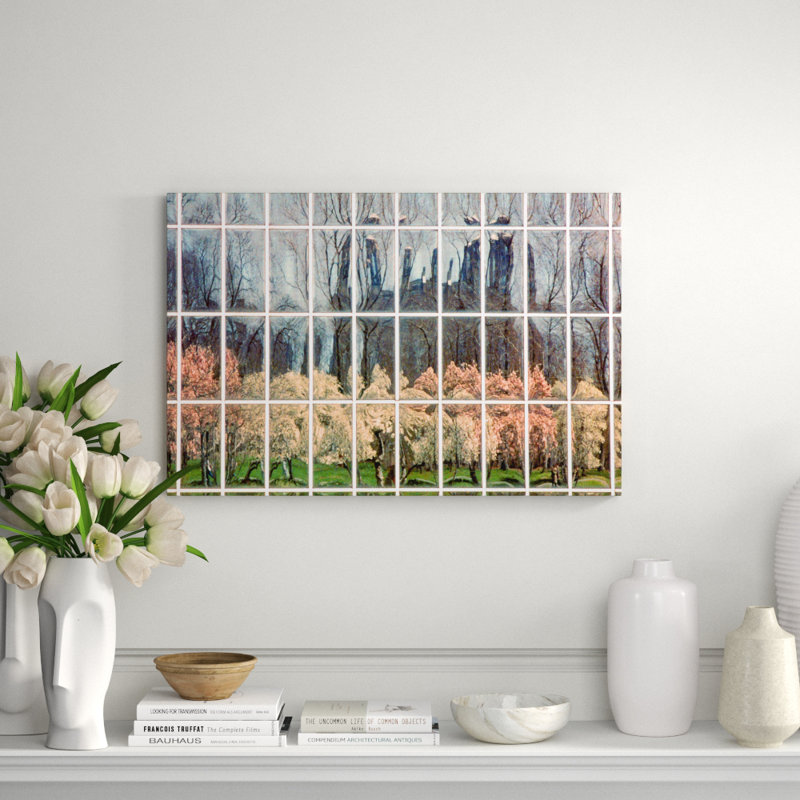 Metropolitan Museum Reflection, New York Print by Ed Swonger