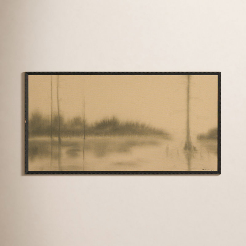 Reflection II Painting by Chelsea Fly, 21" H x 40" W