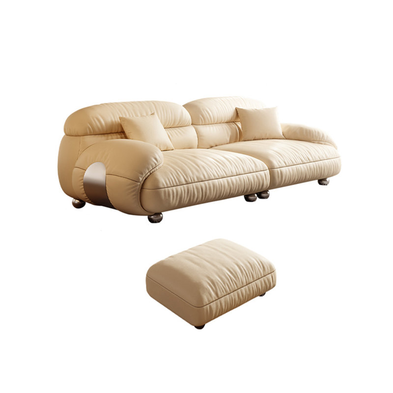 Ensemble de canapé à rangée droite de style traditionnel chinois, H 33,07 po x l 102,36 po x P 38,18 po