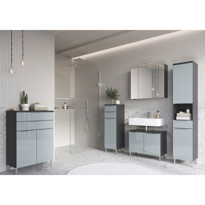 Ashaureah Freestanding Bathroom Storage Cabinet